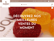 Tablet Screenshot of fouquet.fr